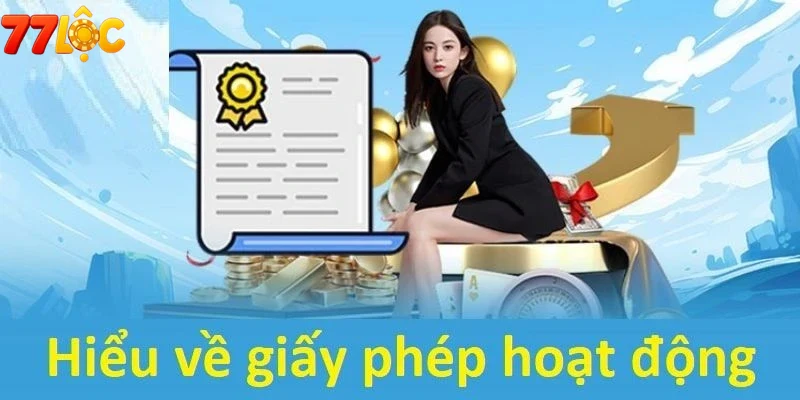 Giao diện hiện đại của Giấy Phép Hoạt Động thu hút người dùng trải nghiệm